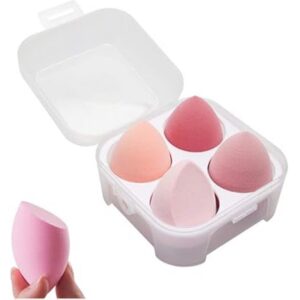 sinen 4 pcs dry and wet use makeup sponge set blender beauty foundation blending sponge for liquid c 76.34